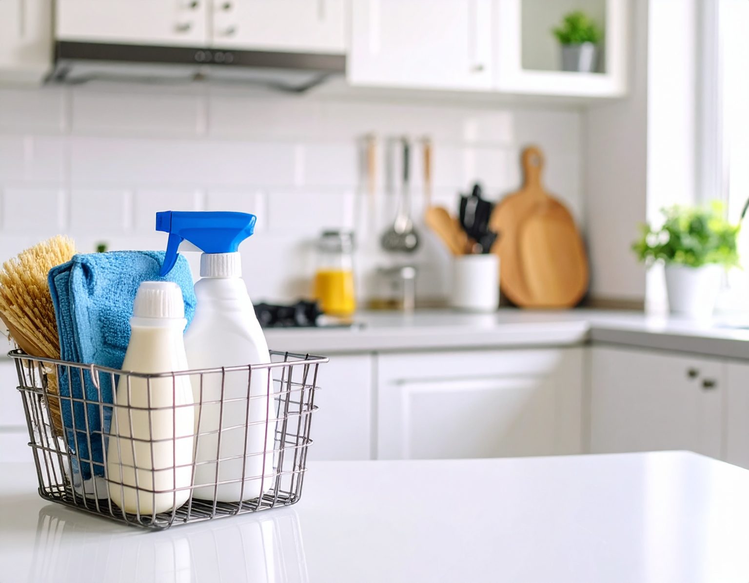 Articles de ménage dans une cuisine